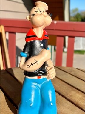 VTG Popeye Squeak Toy 9 inches 1979